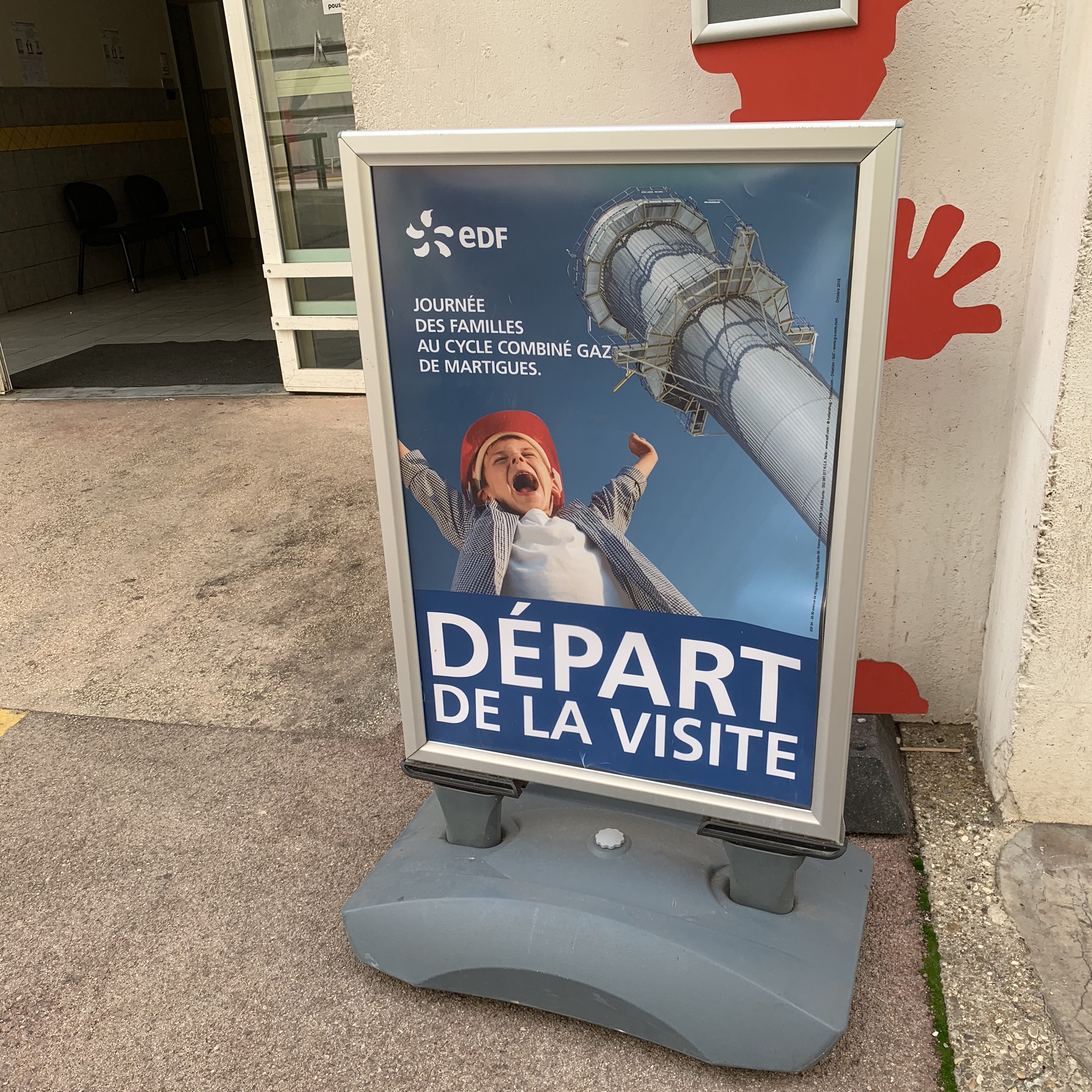 Campagne visuelle pour la journée des Familles 2018 - EDF Martigues - Stop Trottoir