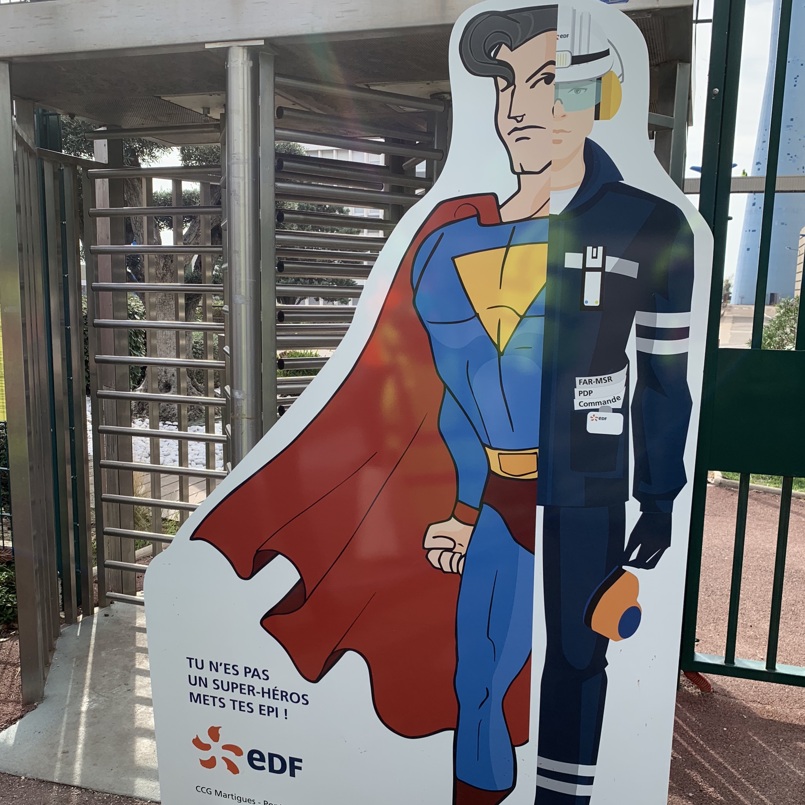 Campagne sécurité EDF Martigues